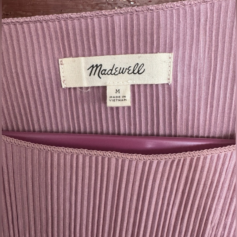 Madewell Flowy Ribbed Top - Picture 4 of 4